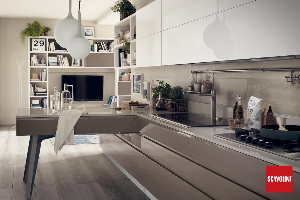 Kuchyňská linka Scavolini - Motus | Kuchyňské studio Decoland