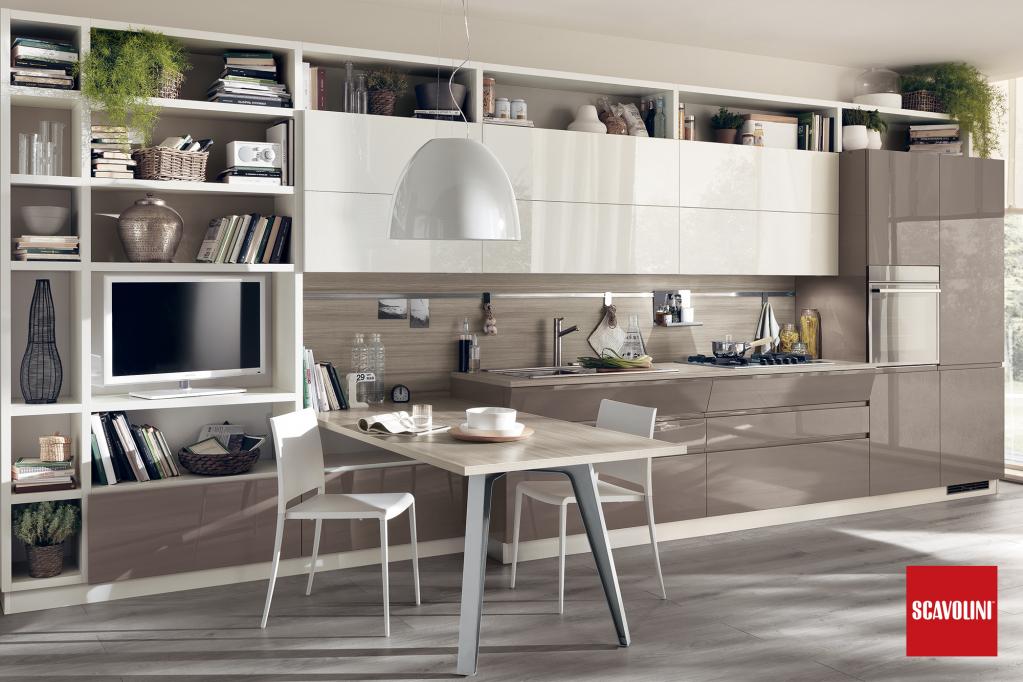 Kuchyňská linka Scavolini - Motus | Kuchyňské studio Decoland