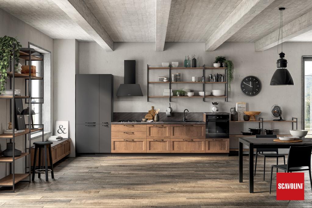 Kuchyňská linka Scavolini | Kuchyňské studio Decoland