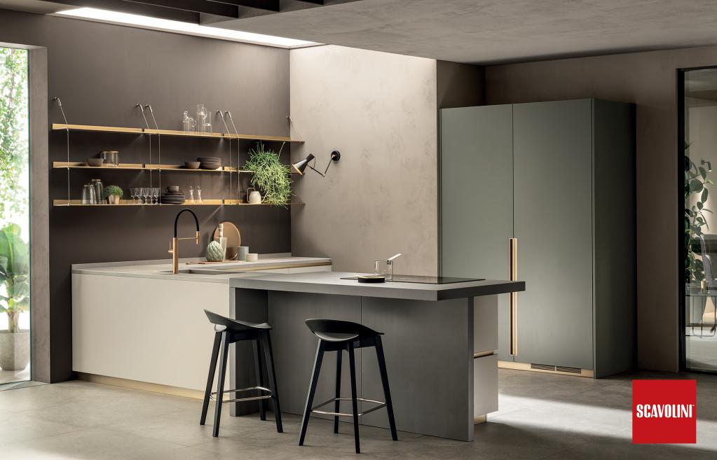 Kuchyňská linka Scavolini - Delinea | Kuchyňské studio Decoland