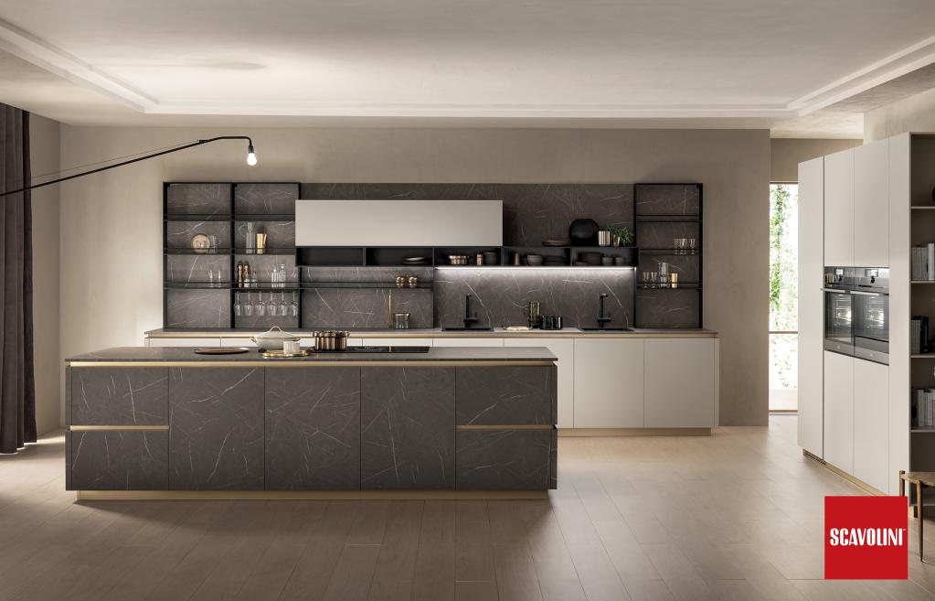 Kuchyňská linka Scavolini - Delinea| Kuchyňské studio Decoland