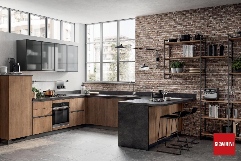 Kuchyňská linka Scavolini | Luxusní kuchyně z Decolandu