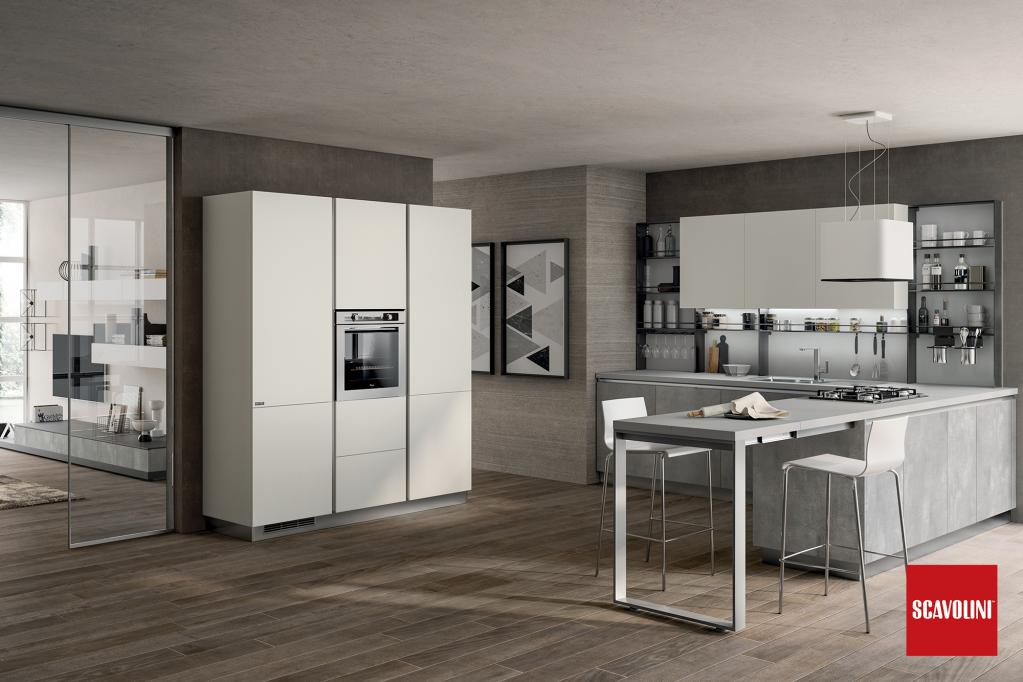 Kuchyňská linka Scavolini | Luxusní kuchyně z Decolandu