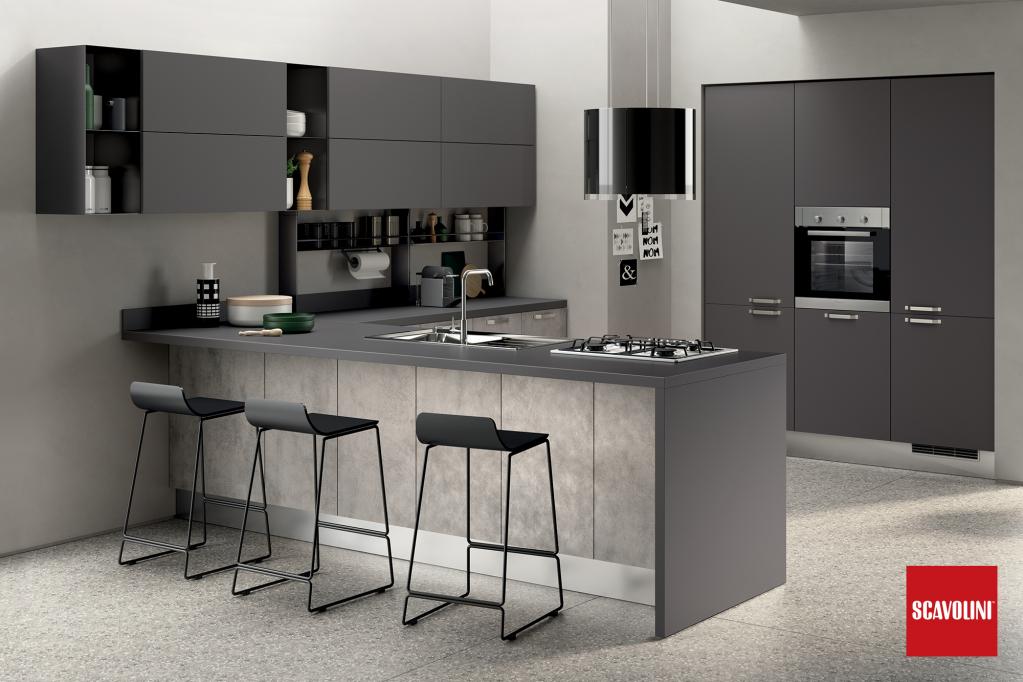 Kuchyňská linka Scavolini  | Luxusní kuchyně z Decolandu